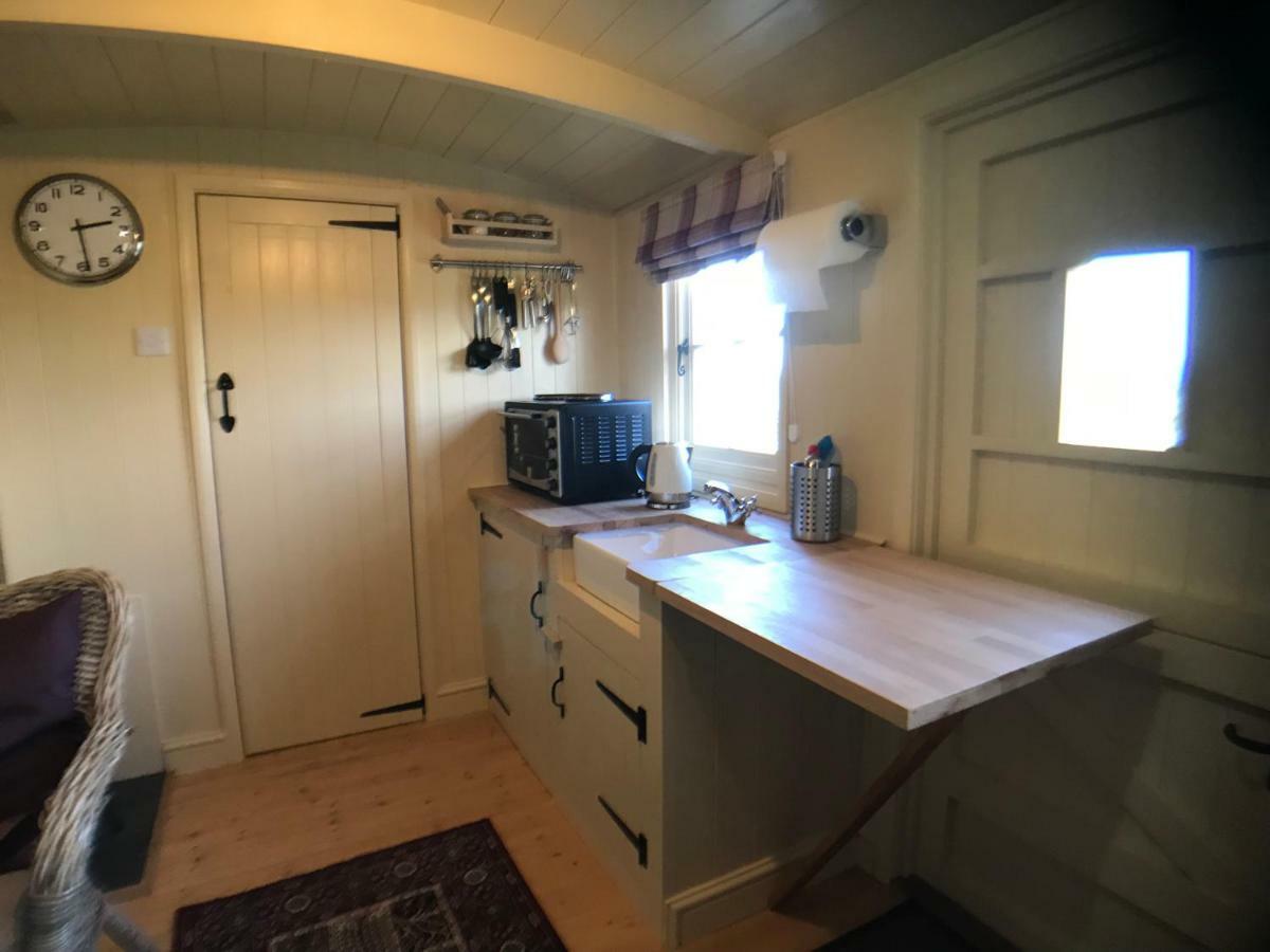 The Hawthorn Shepherds Hut Eyemouth Exteriör bild